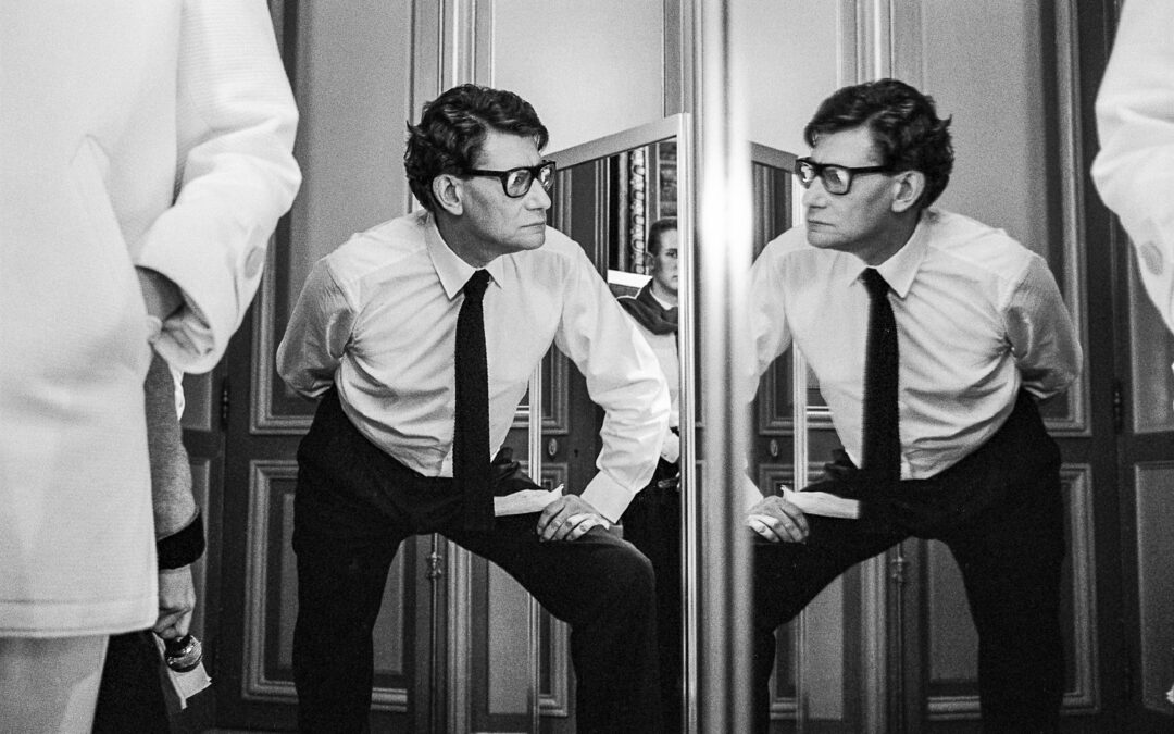Yves Saint Laurent vu en Noir & Blanc